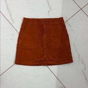 Old Navy Rust Mini Skirt